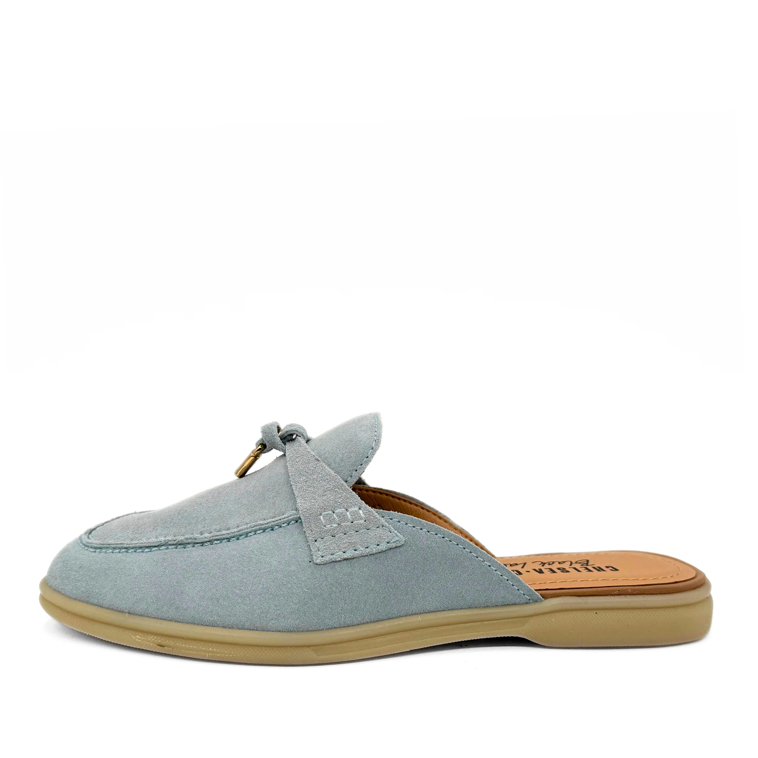 Lasso Suede Slip On Loafers - Olabens
