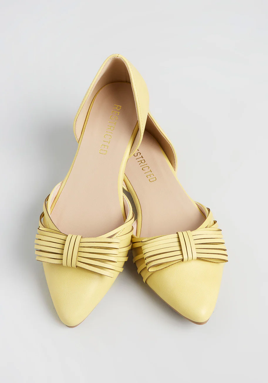 Strappy Makes Me Happy d'Orsay Flat - Olabens