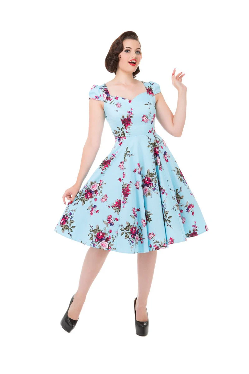 Blue Royal Ballet Swing Dress - Olabens