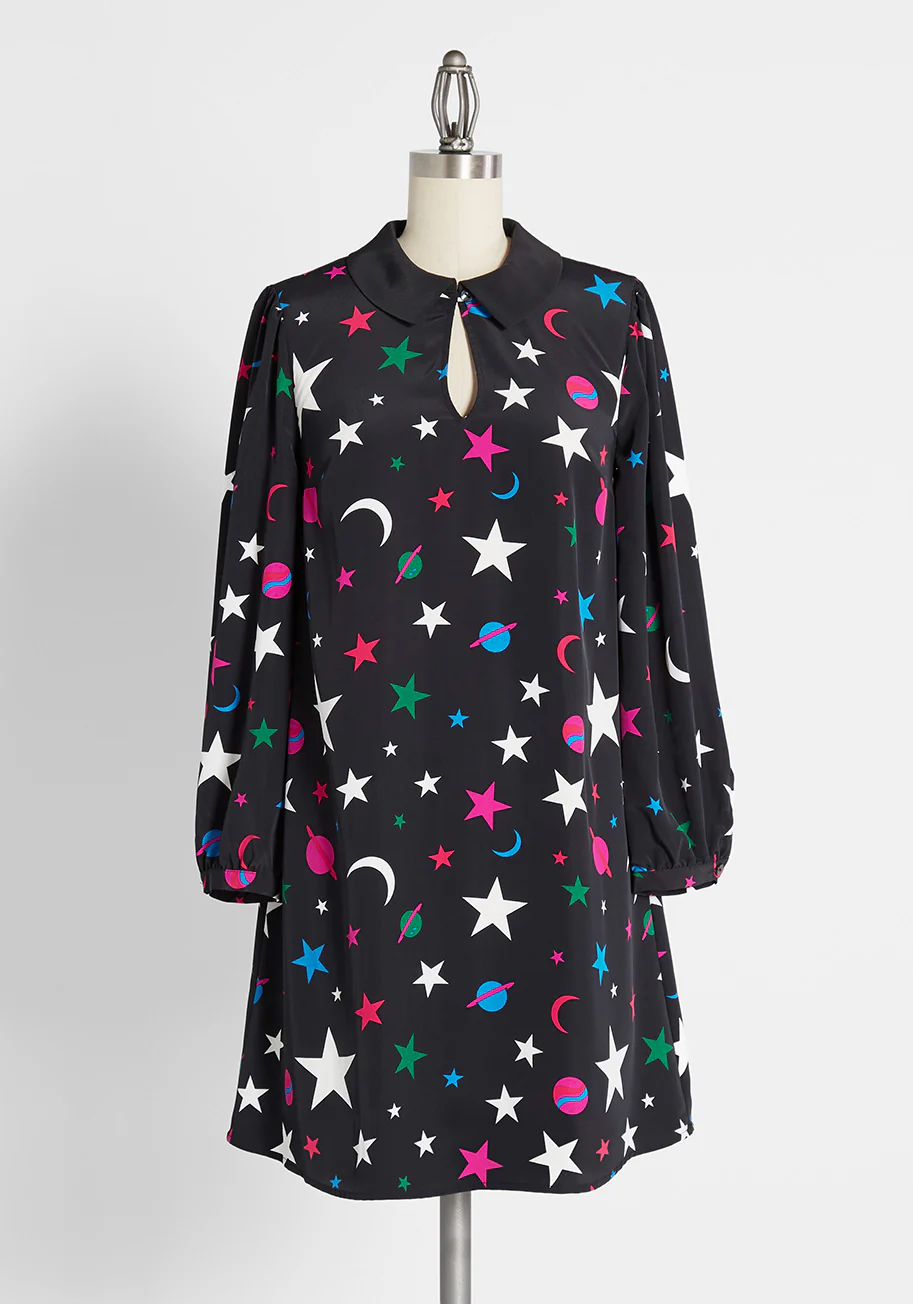 Captain Galactic Fantastic Shift Dress - Olabens