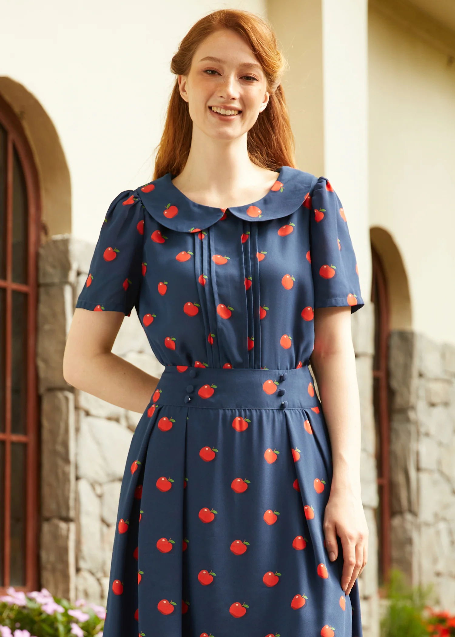 At the Sock Hop Collar Blouse - Olabens