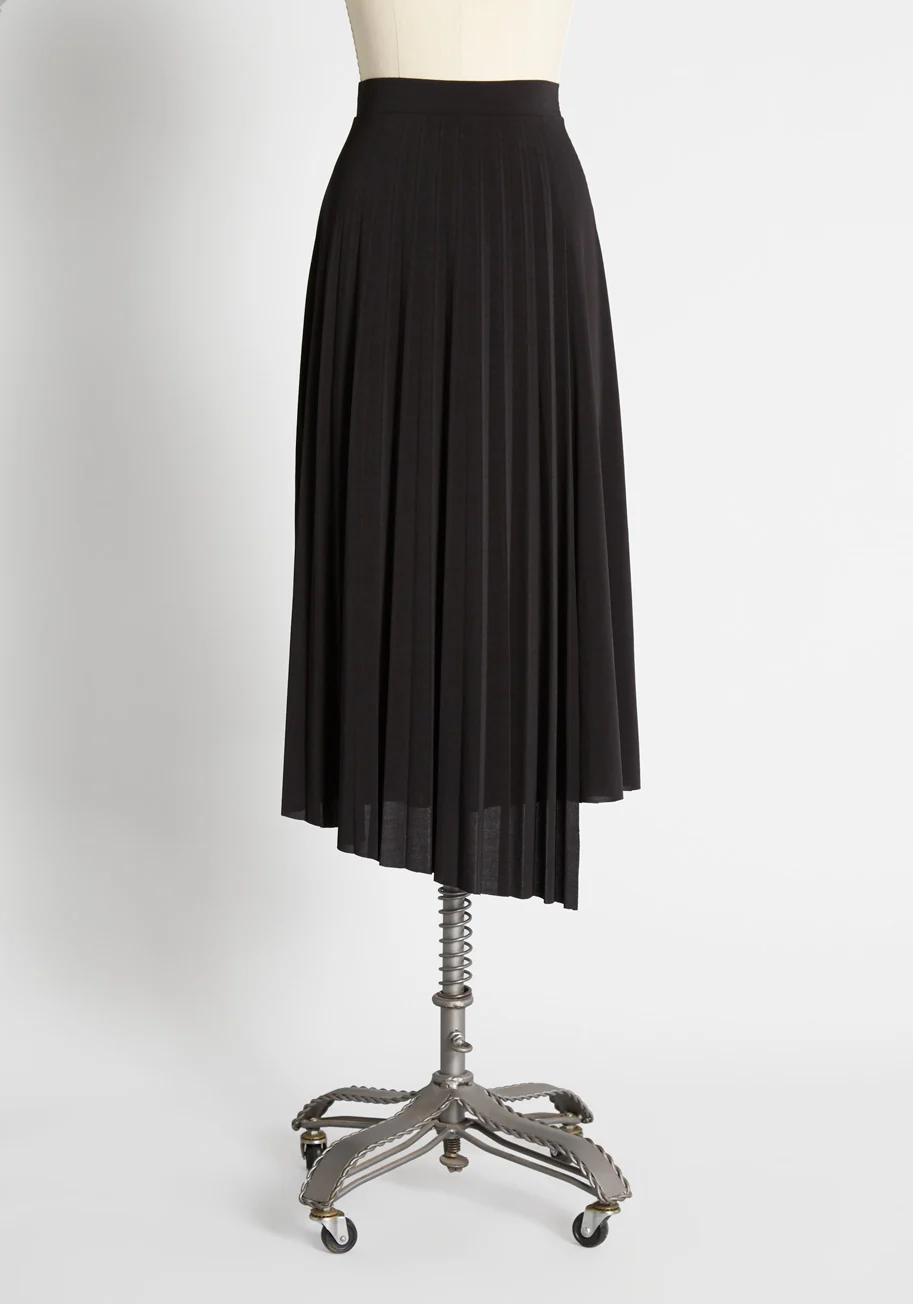 Uneven Perfection Midi Skirt - Olabens