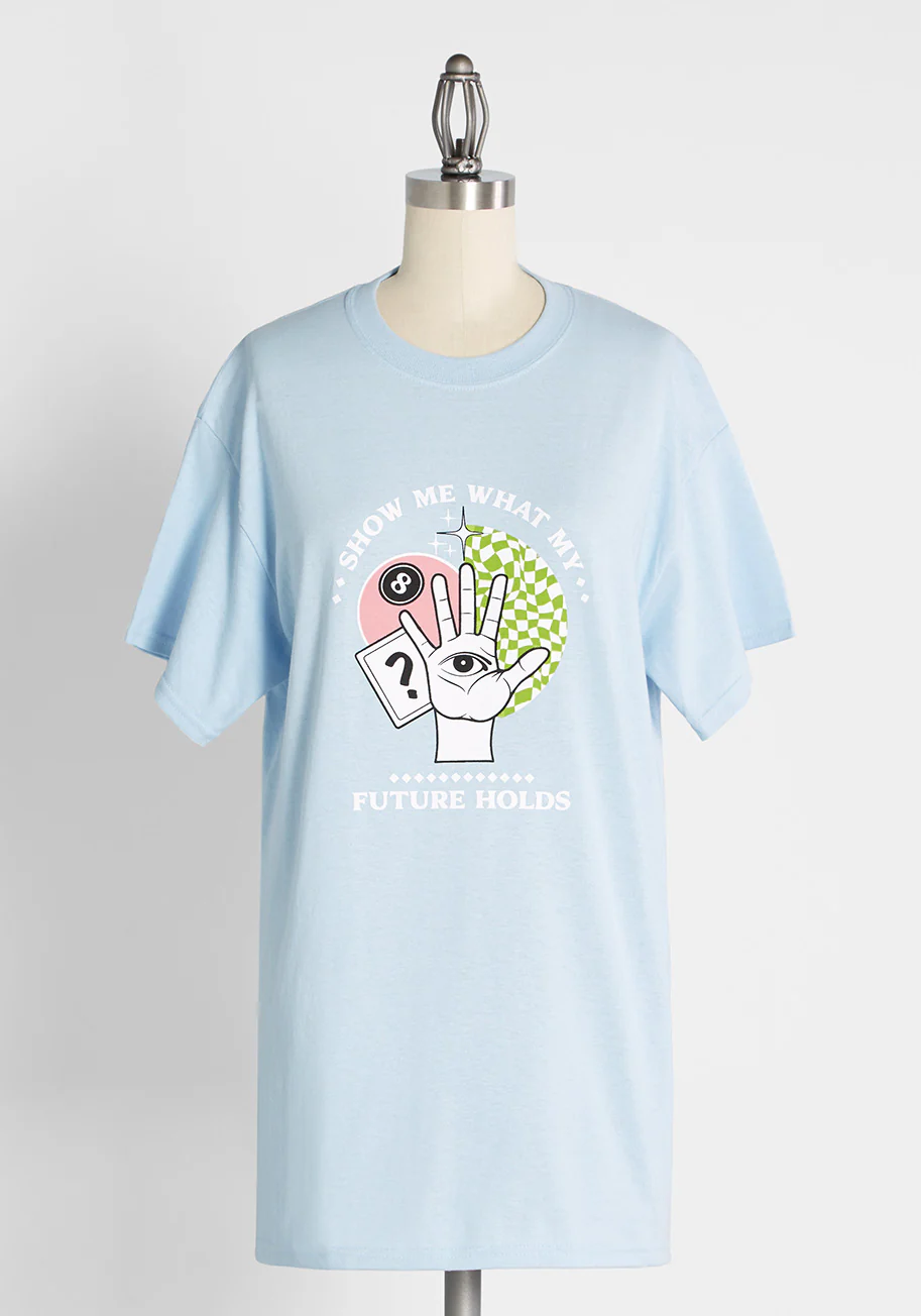 Show Me My Fortune Graphic Tee - Olabens