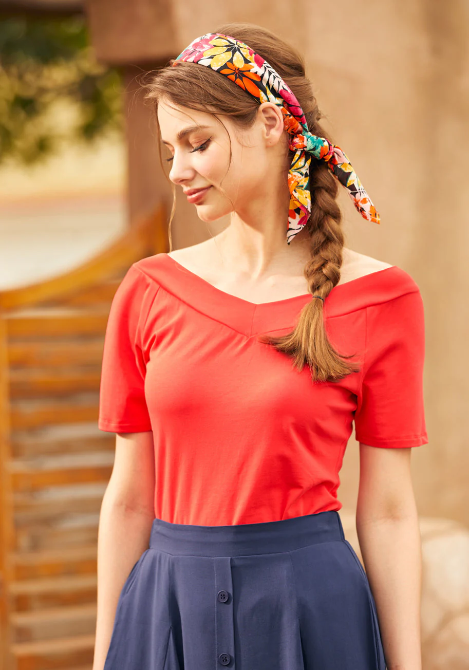 Ready for a Roman Holiday top - Olabens