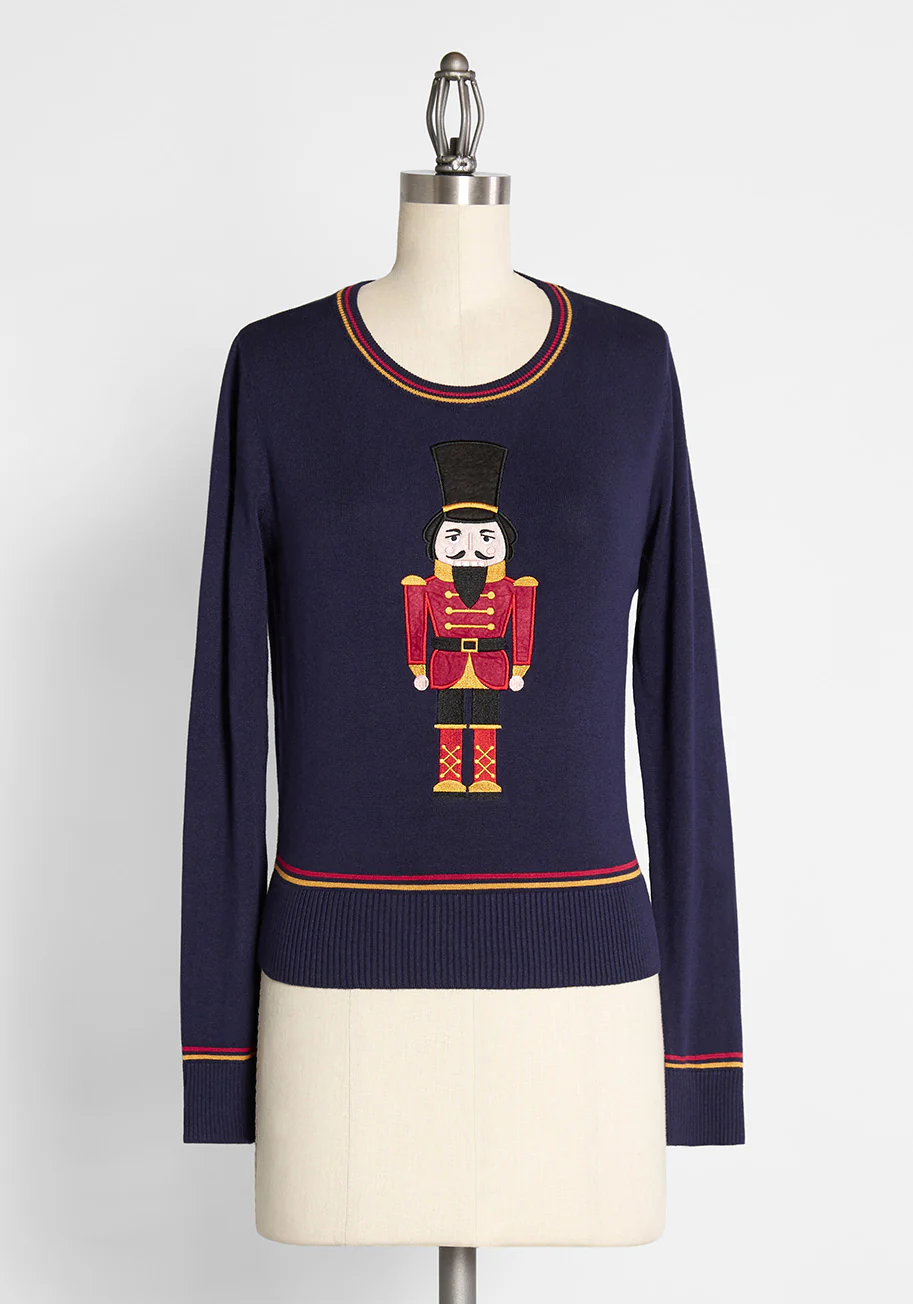 Isnyt x Collectif Notorious Nutcracker Pullover Sweater - Olabens