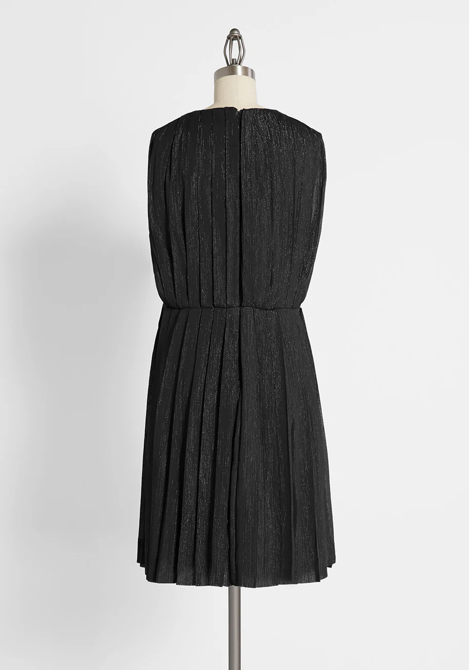 The Pleat-est Things Mini Dress - Olabens