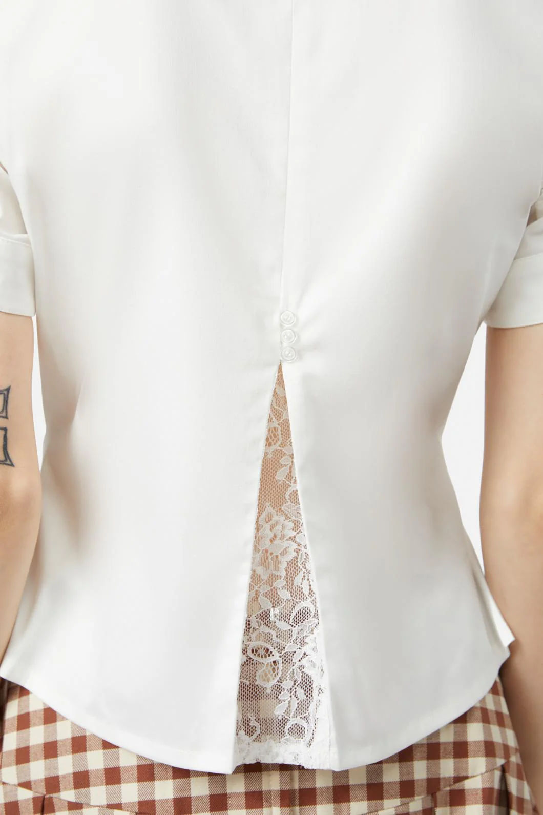 Sunset Lace Trim Blouse - Olabens