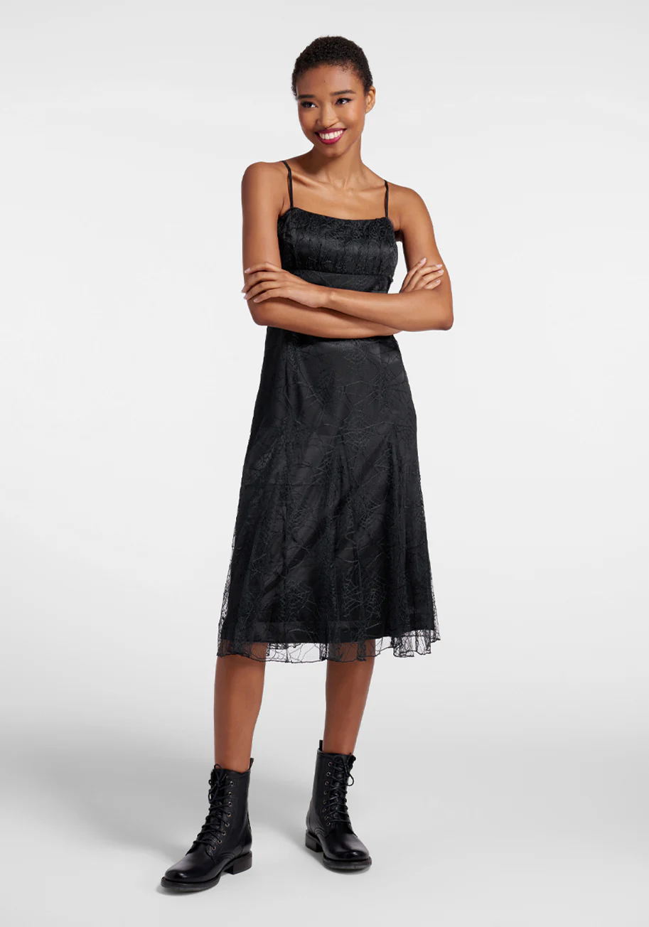 Dying to Meet You Midi Dress - Olabens