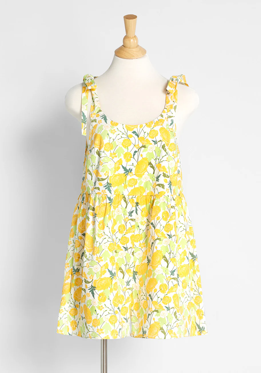 Mix it Up, Buttercup Romper - Olabens