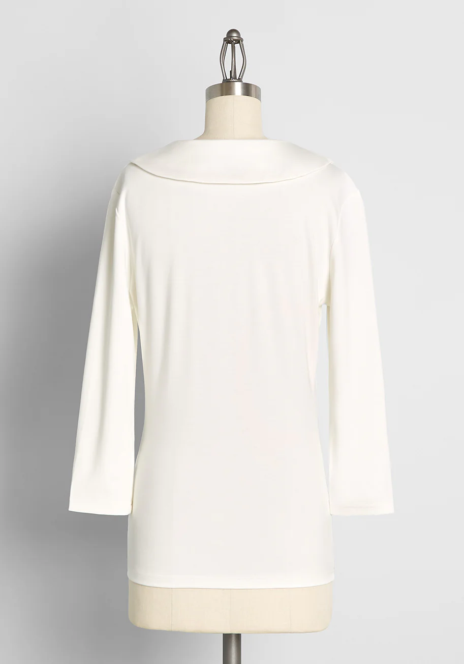 Catching The Spotlight Knit Top - Olabens