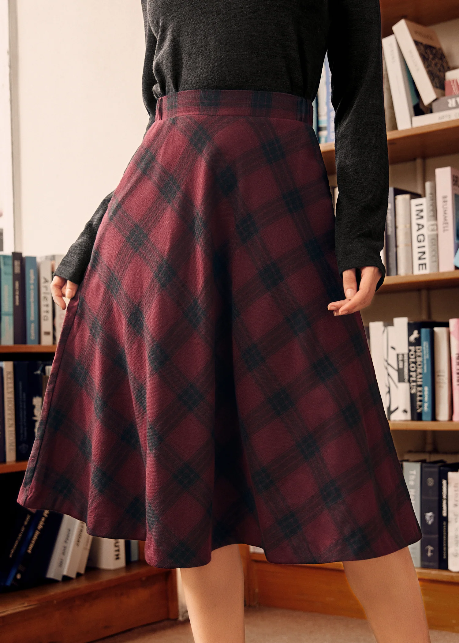 Golden Hour Gal Midi Skirt - Olabens