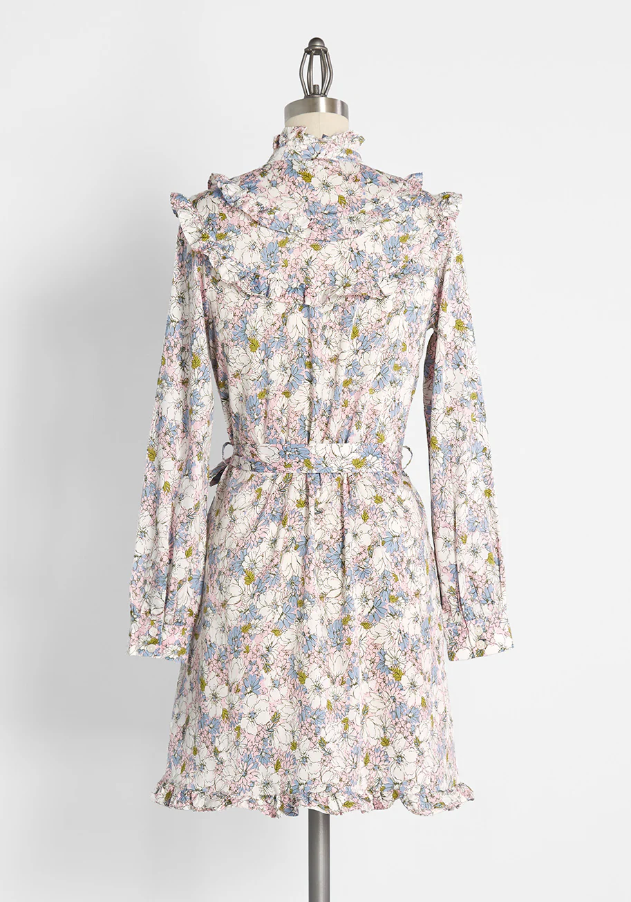 Prairie Meadow Magic Shirt Dress - Olabens