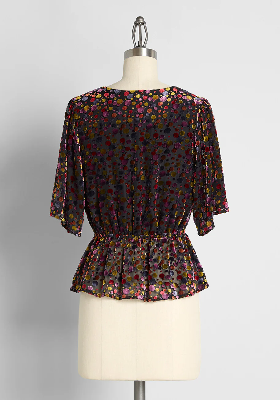 Mystifying Musings Velvet Top - Olabens