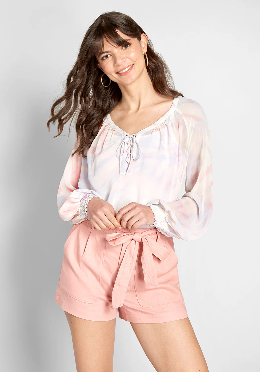 Boho I Go Chiffon Blouse - Olabens