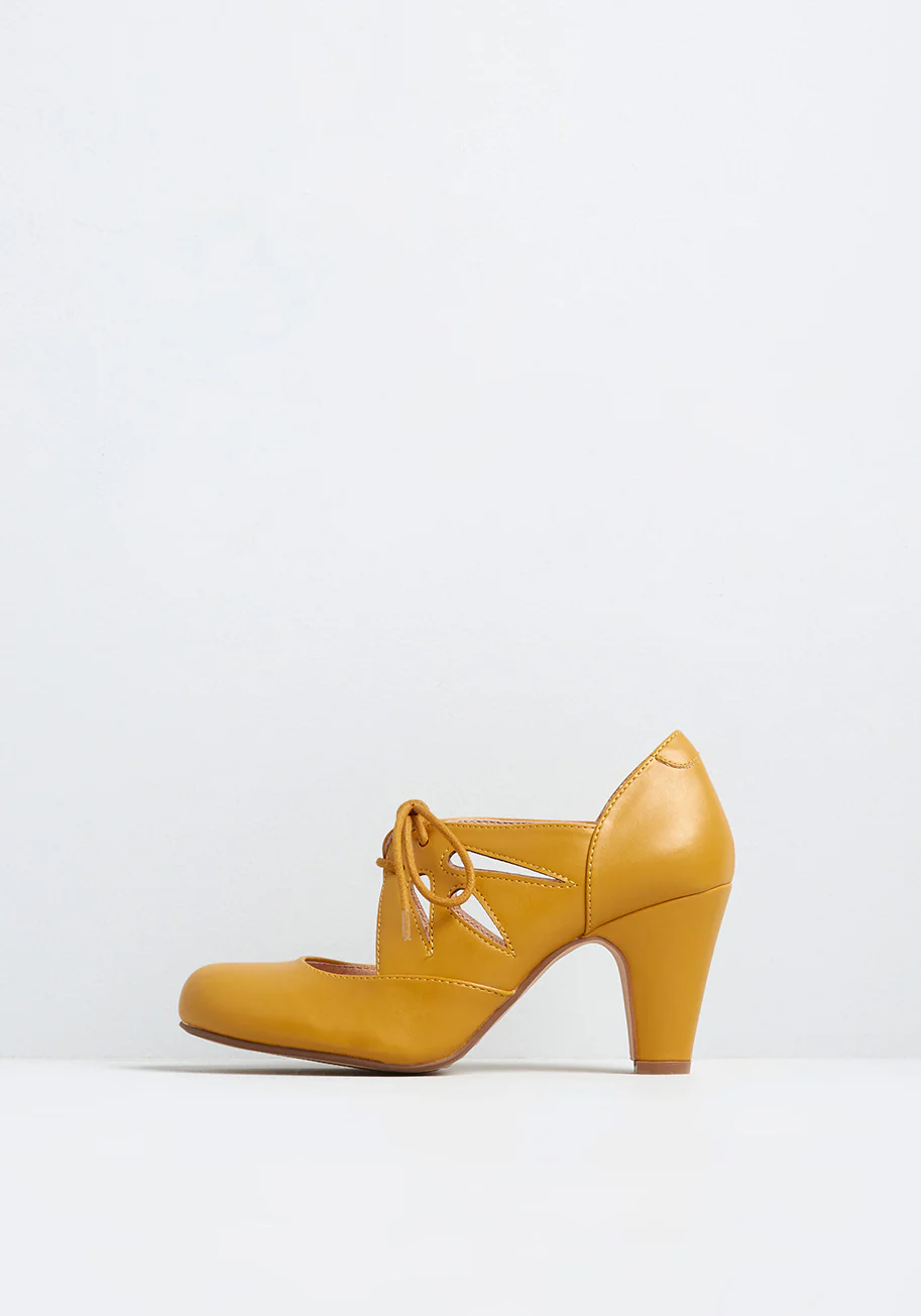 Ongoing Edge Lace-Up Heel - Olabens