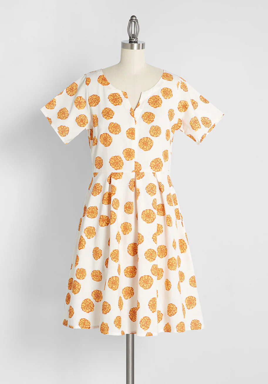 Marigolds and Merriment Dress - Olabens