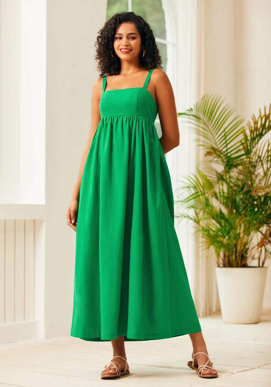Enchanted Forest Maxi Dress - Olabens