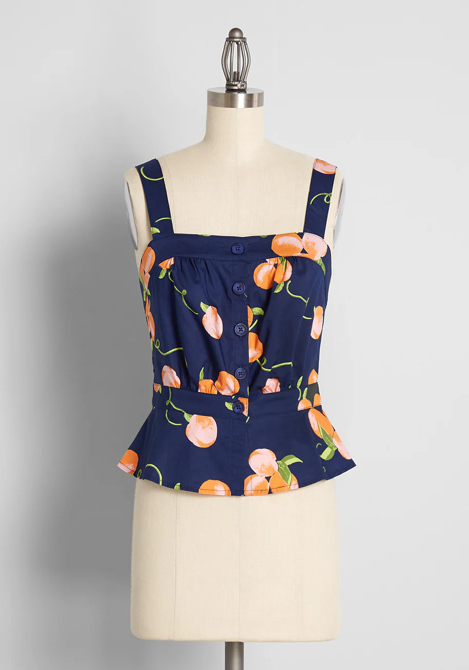 Practice What You 'Peach' Tank Top - Olabens