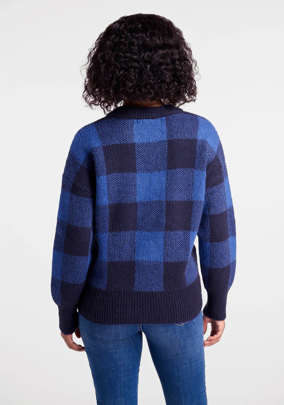 Check Magnet Sweater - Olabens