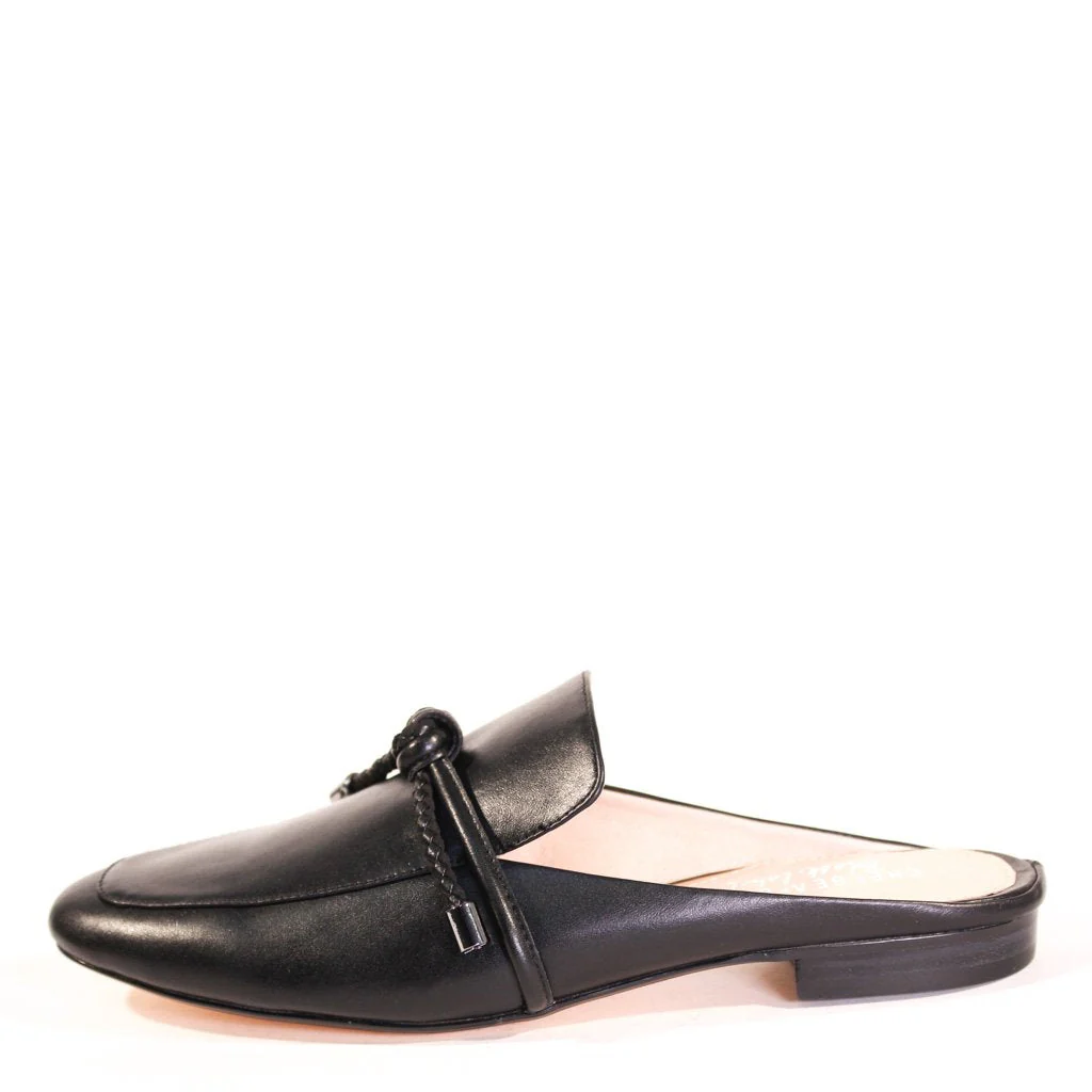 Odelia Leather Mules - Olabens