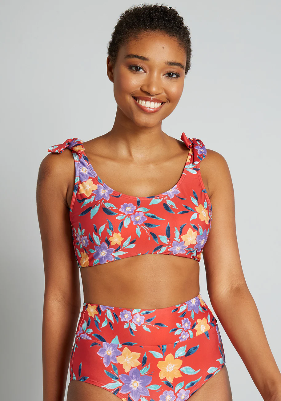 The Tanya Crop Bikini Top - Olabens