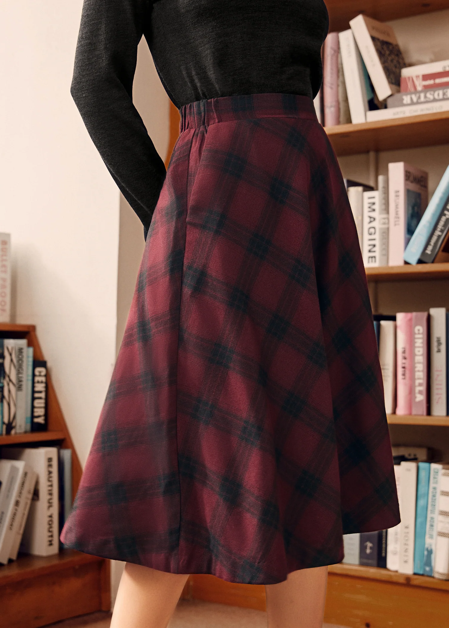 Golden Hour Gal Midi Skirt - Olabens