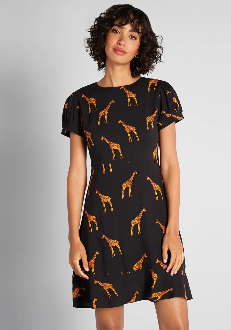 Sky-High Ambitions Mini Dress - Olabens