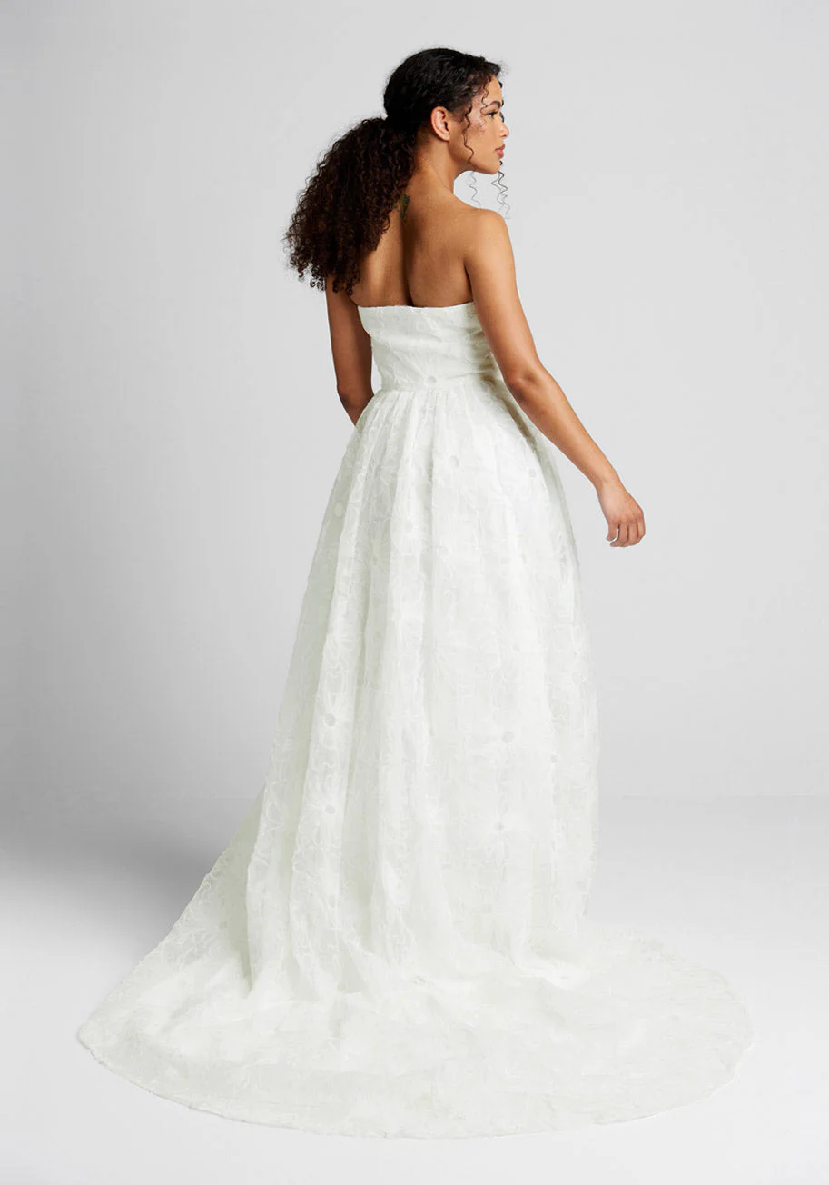 A Wonderful Union Strapless Maxi Dress - Olabens