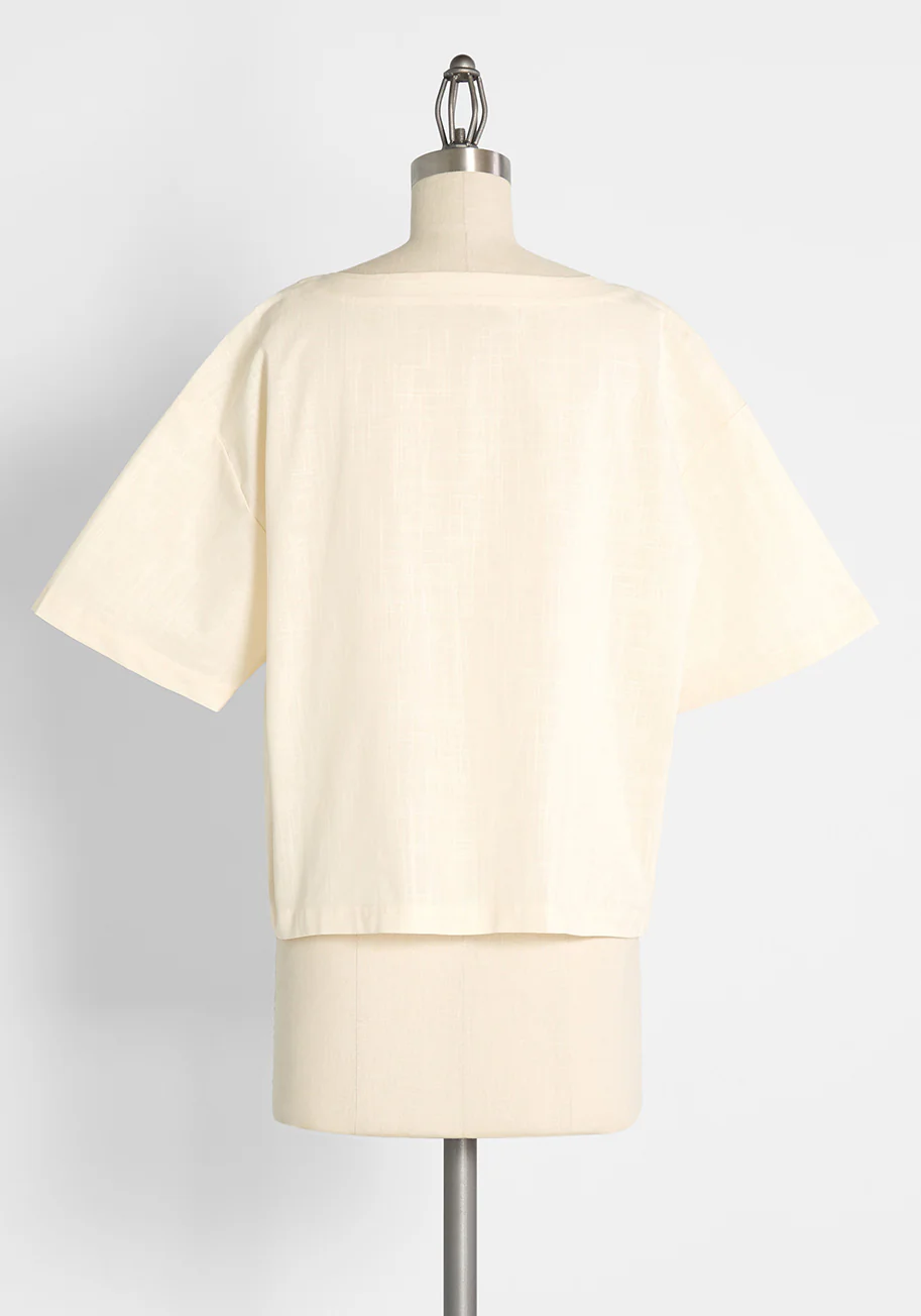 Nature's Bounty Embroidered Top - Olabens