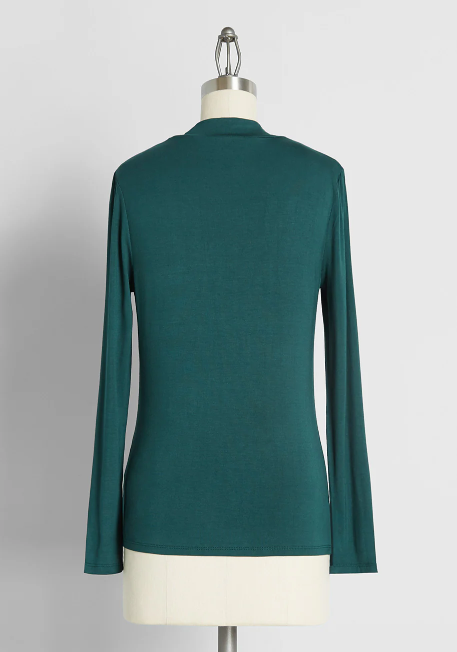 You Got This Mock Neck Top - Olabens