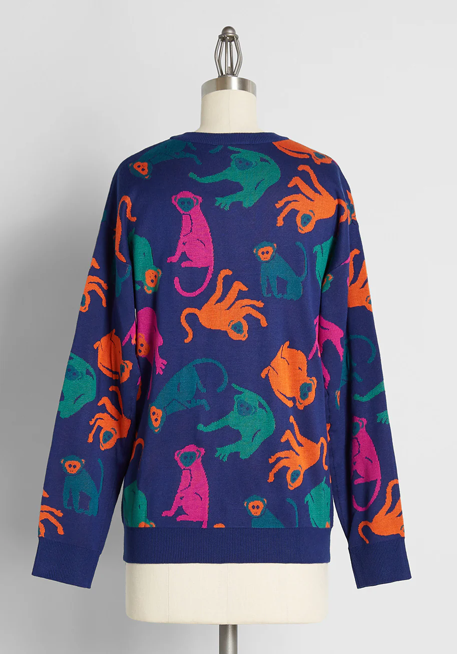You Cheeky Monkey Sweater - Olabens