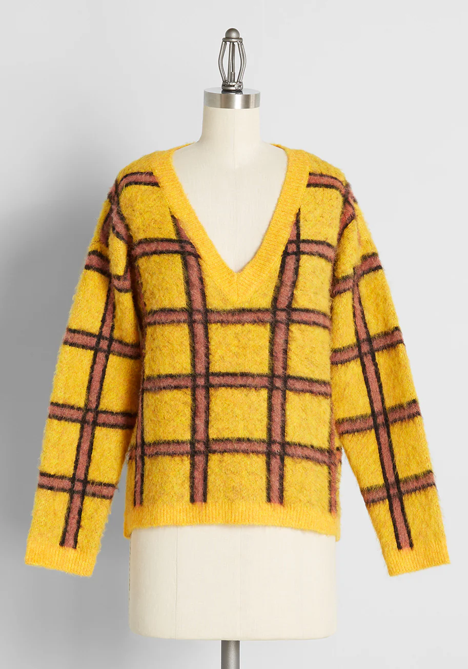 Already Checked In Pullover Sweater - Olabens