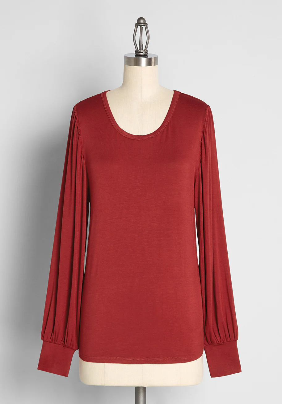 Beyond Basic Long Sleeve Top - Olabens