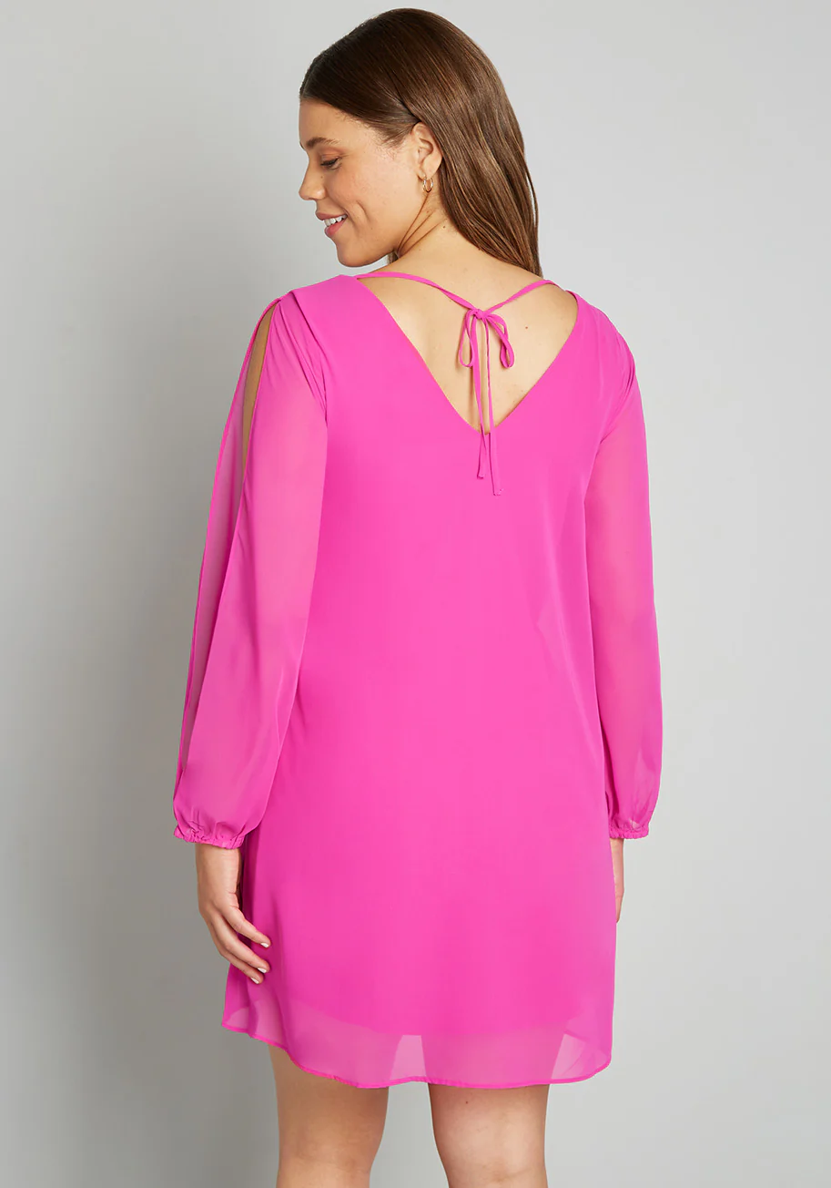 Looking So Luxe Shift Dress - Olabens