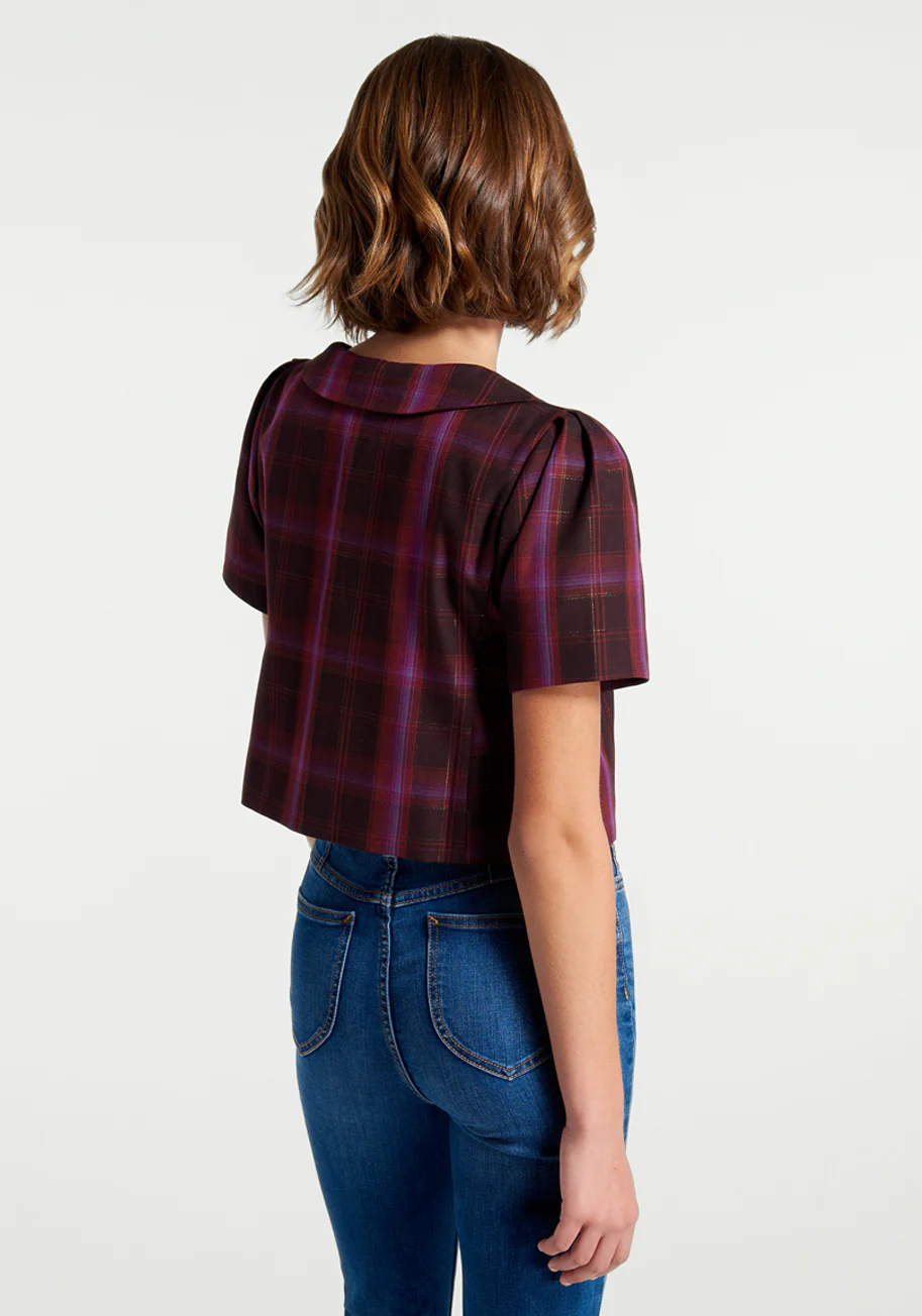 Festive Finesse Short Sleeve Jacket - Olabens