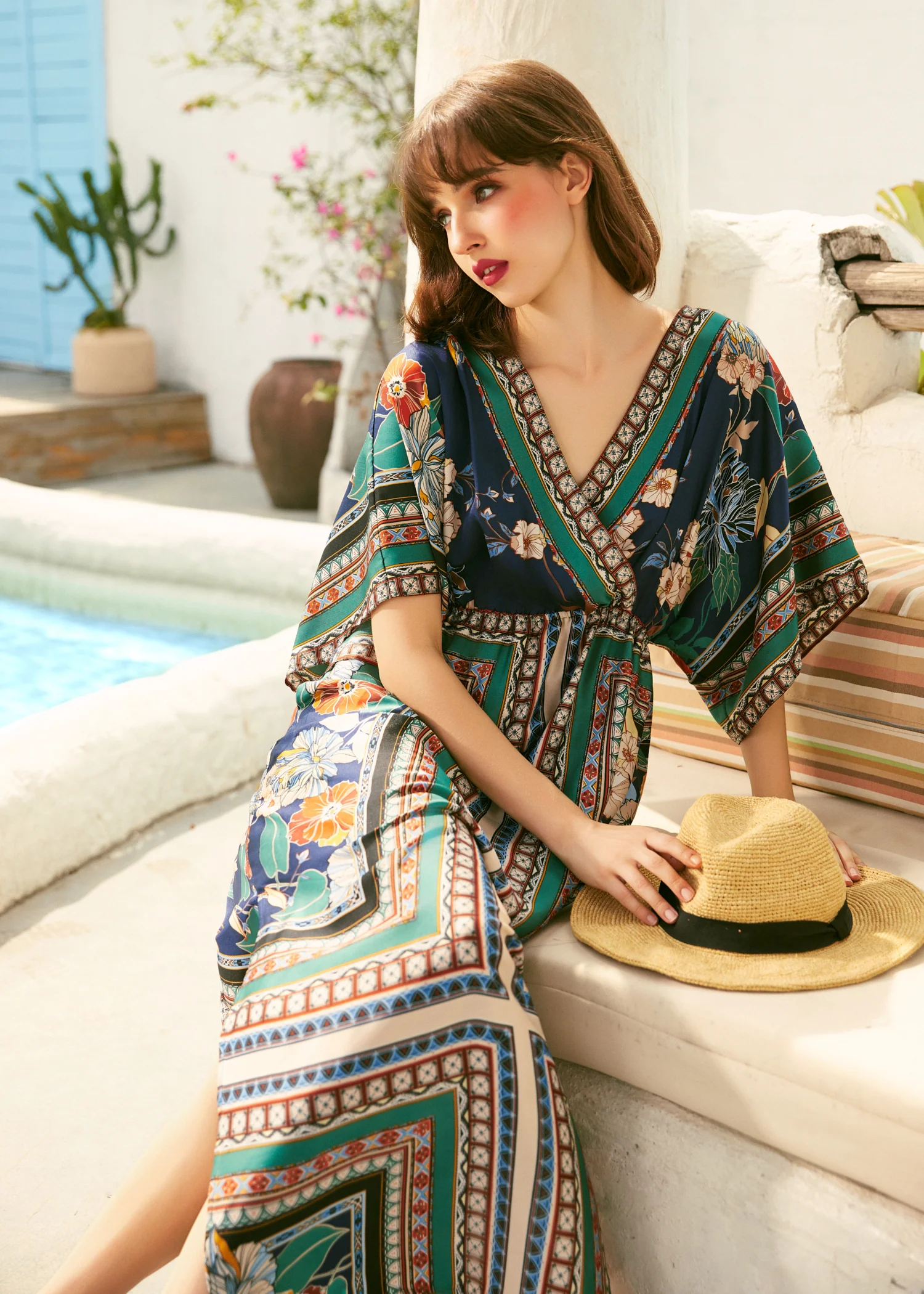 Postcards from Paradise Maxi Dress - Olabens