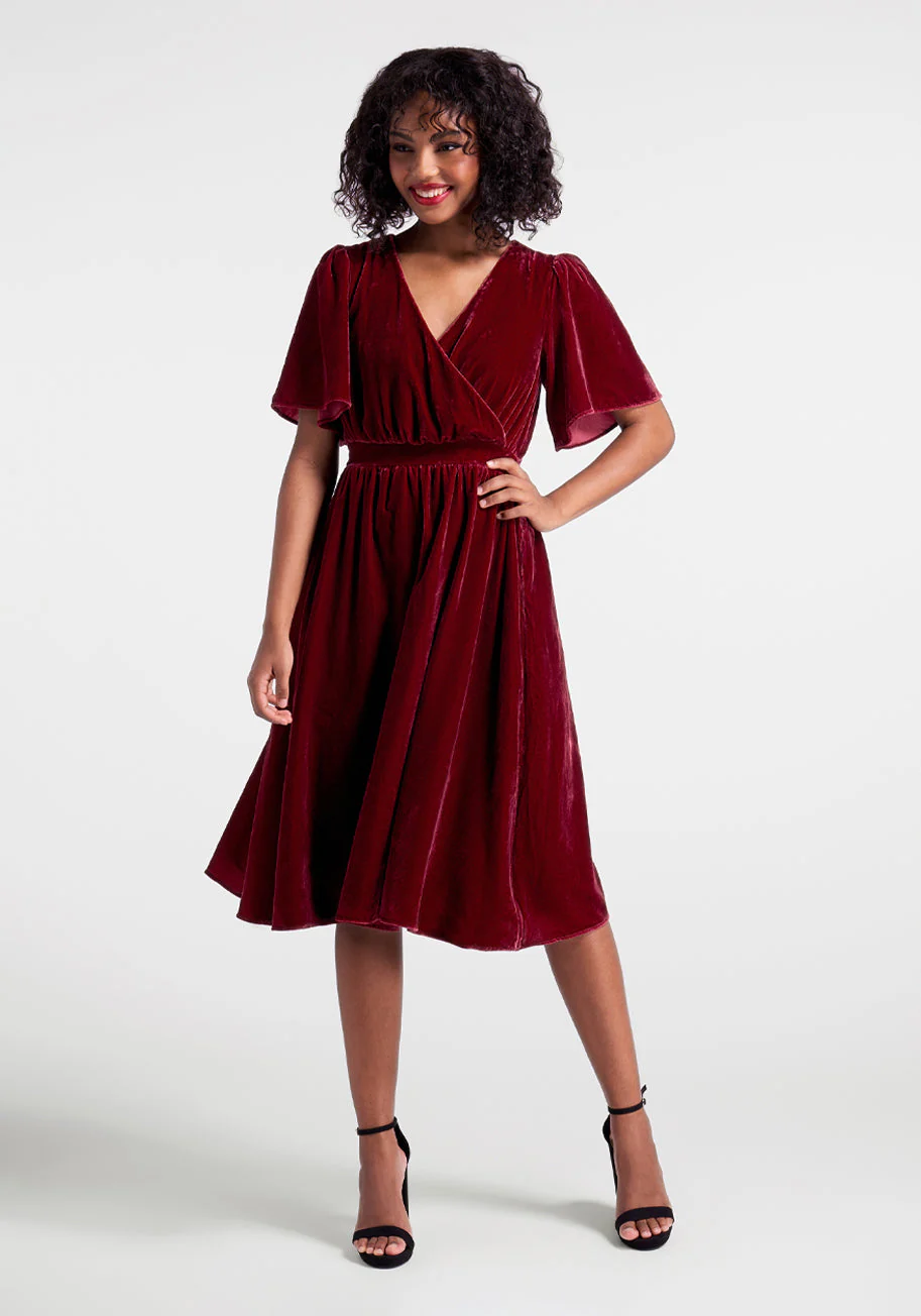 Moves Like A Dance Midi Dress - Olabens