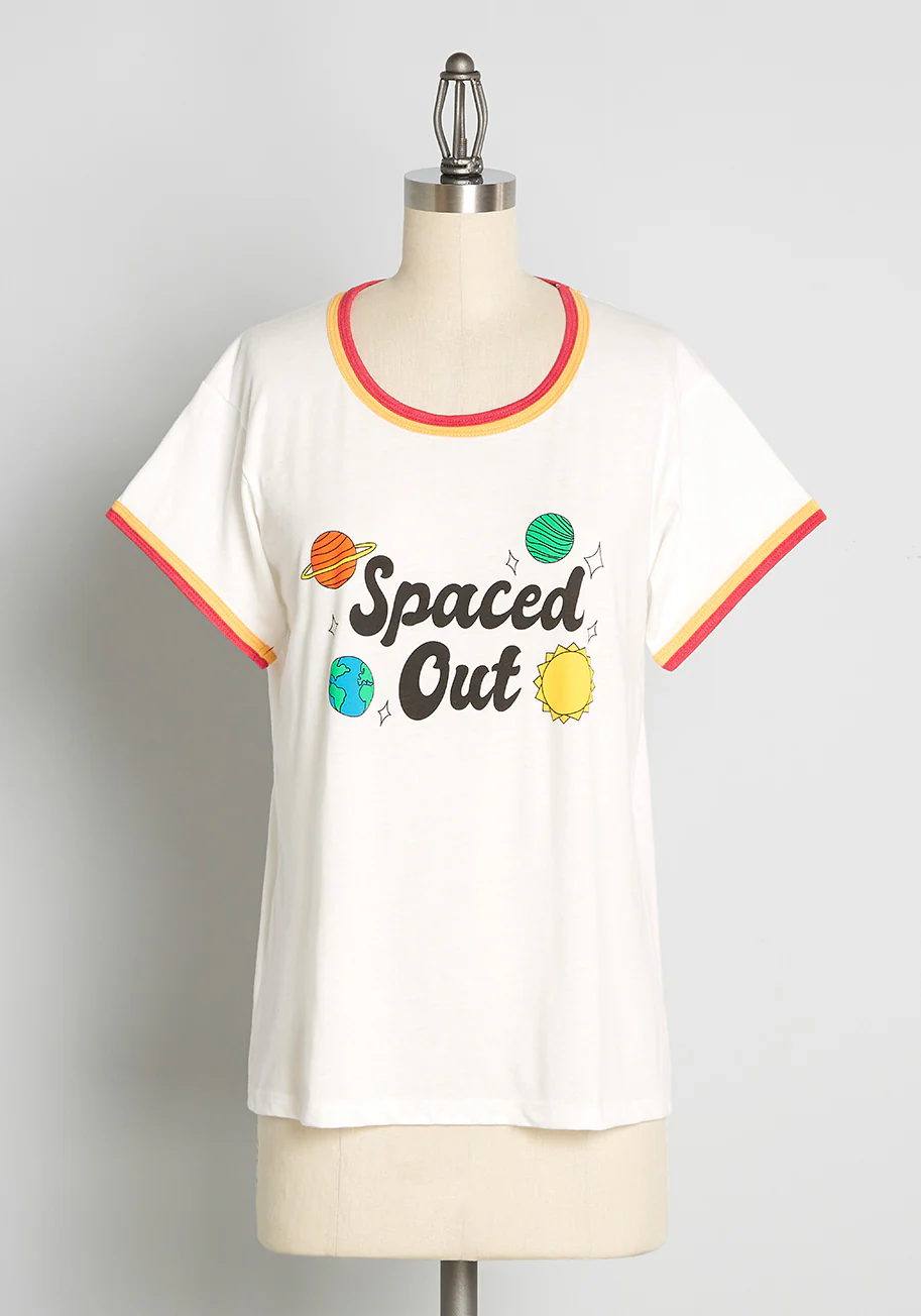 Isnyt x CAMP Collection Spaced Out Graphic Ringer Tee - Olabens