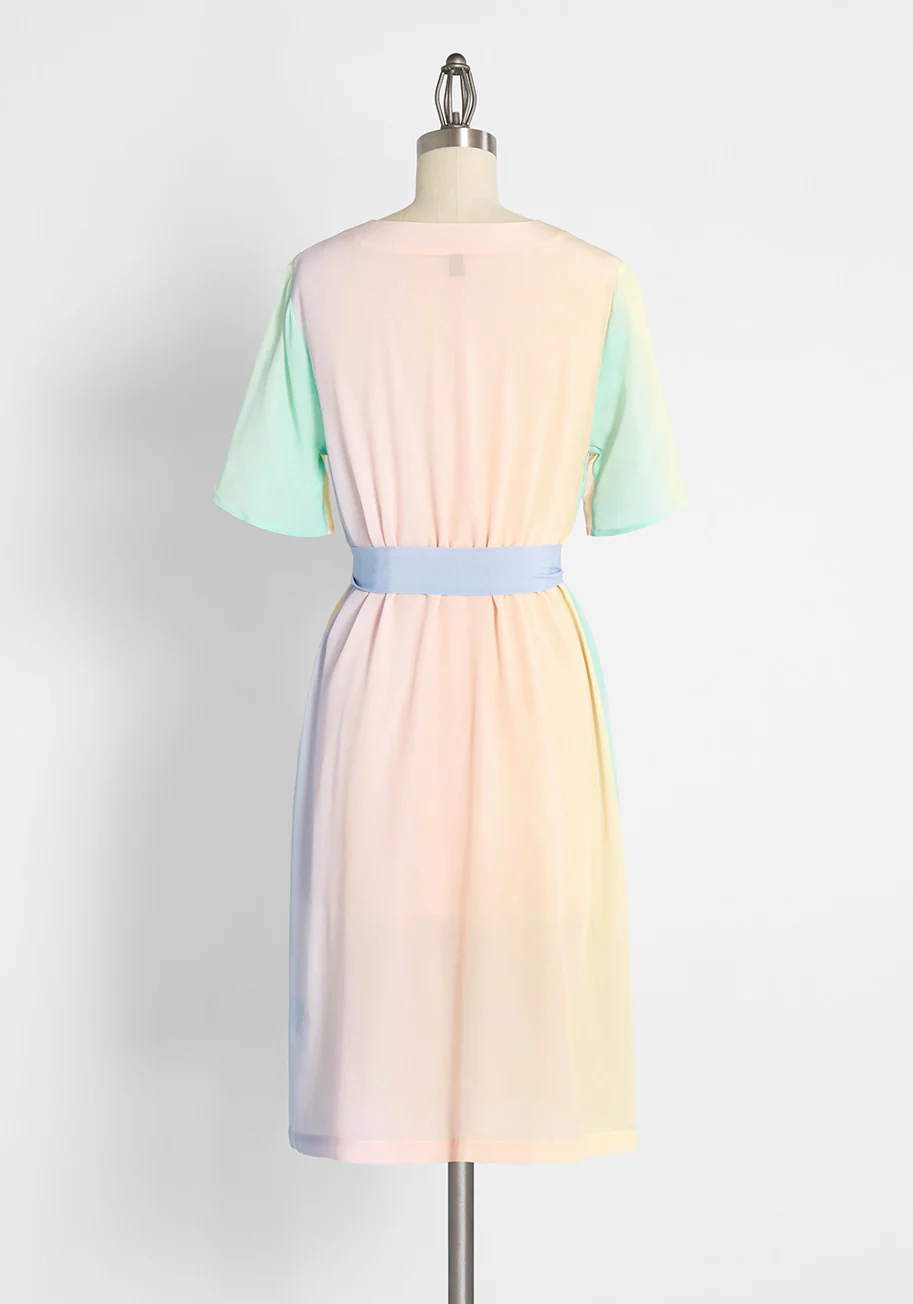 Lasso Around My Heart Silk Dress - Olabens