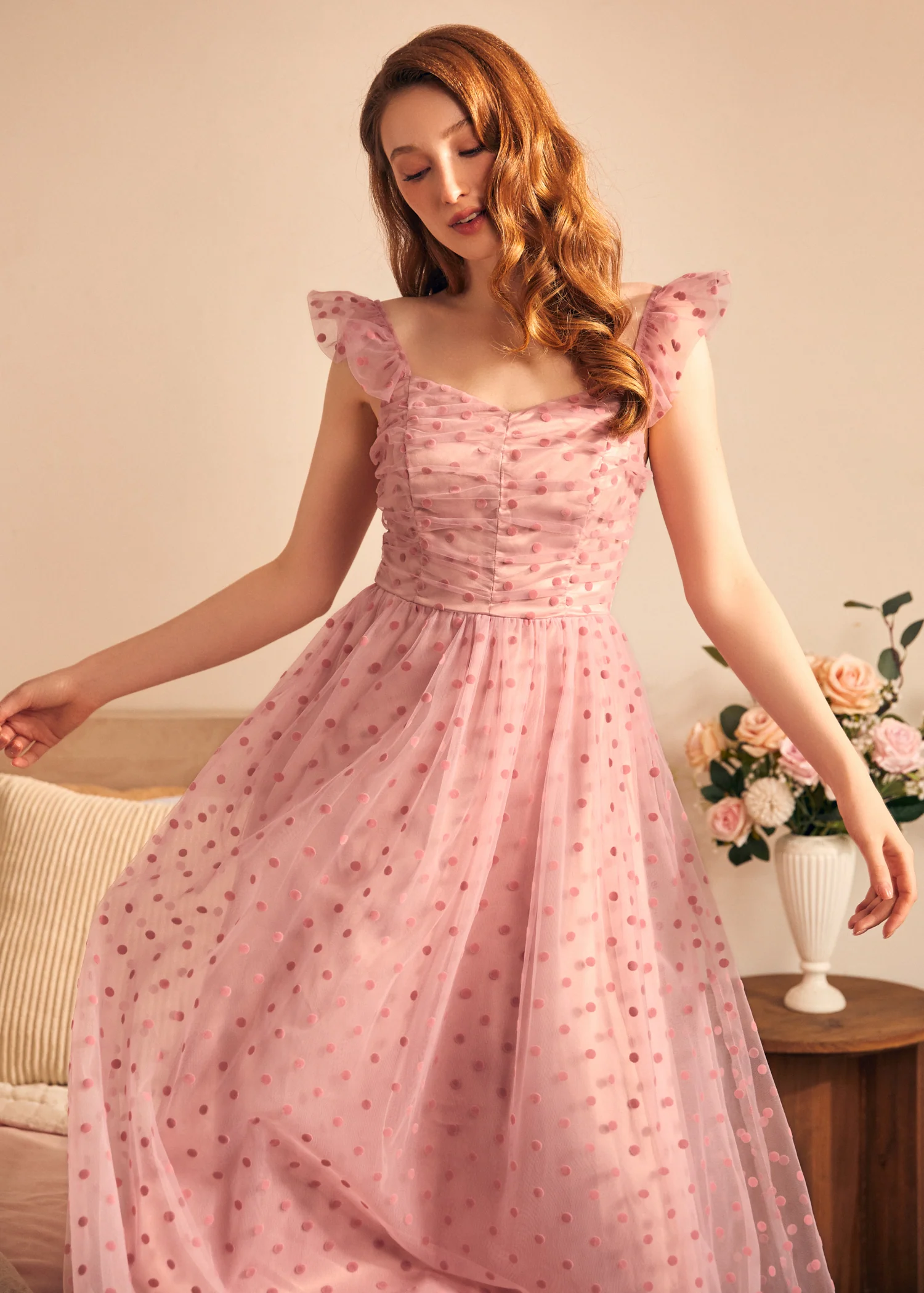 Midsummer Flutter Fit & Flare Dress - Olabens