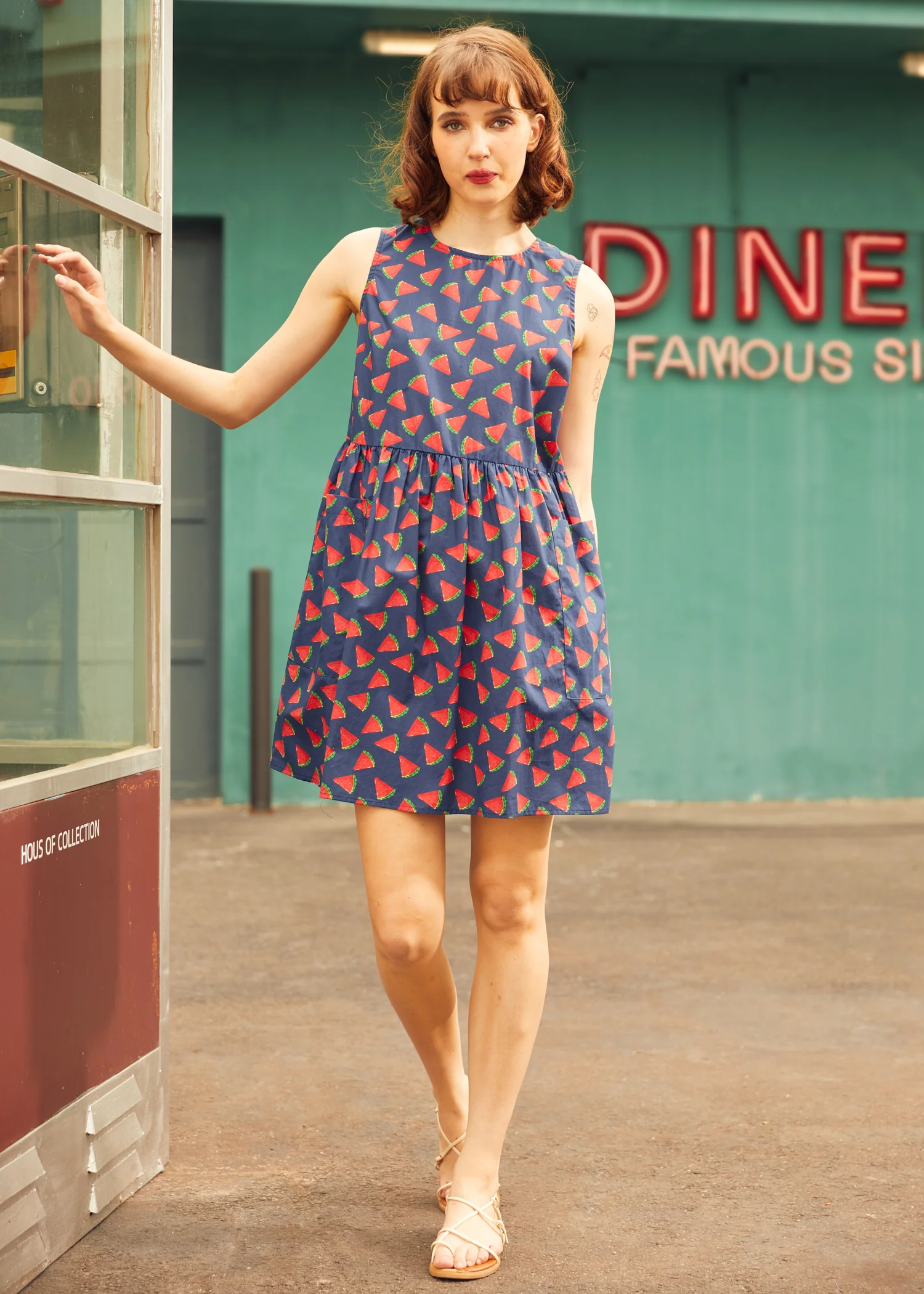 Gathering Wild Flowers Dress - Olabens