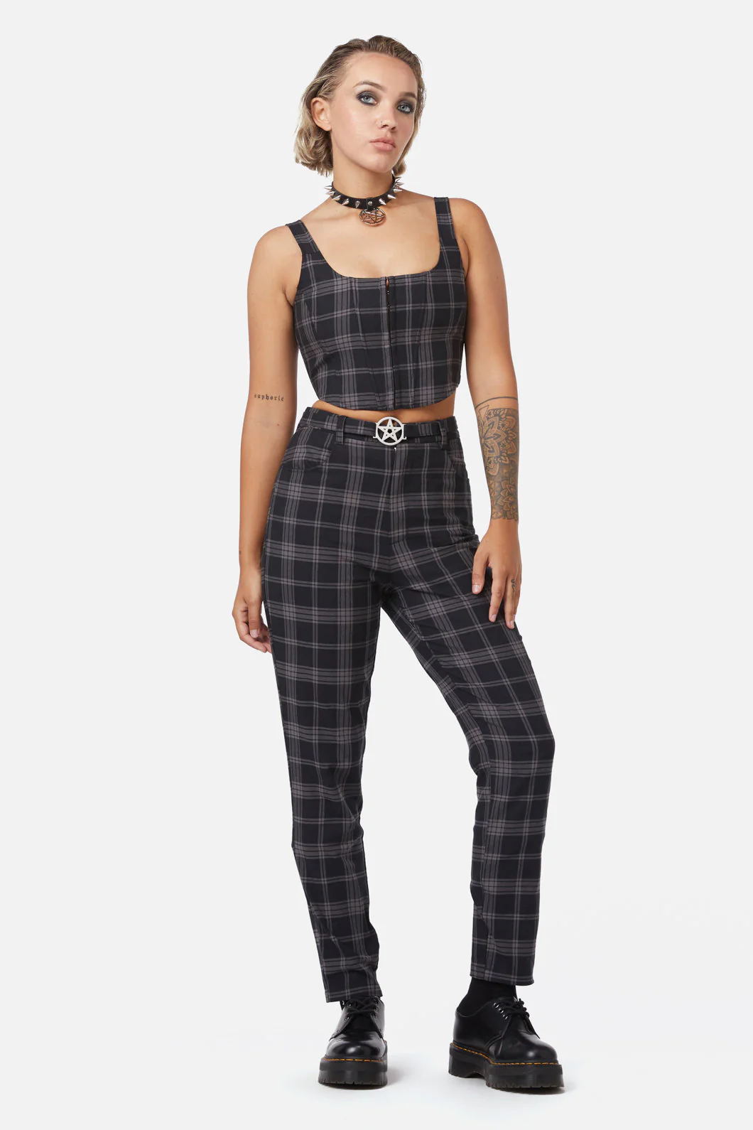 Victoria Tartan Corset - Olabens