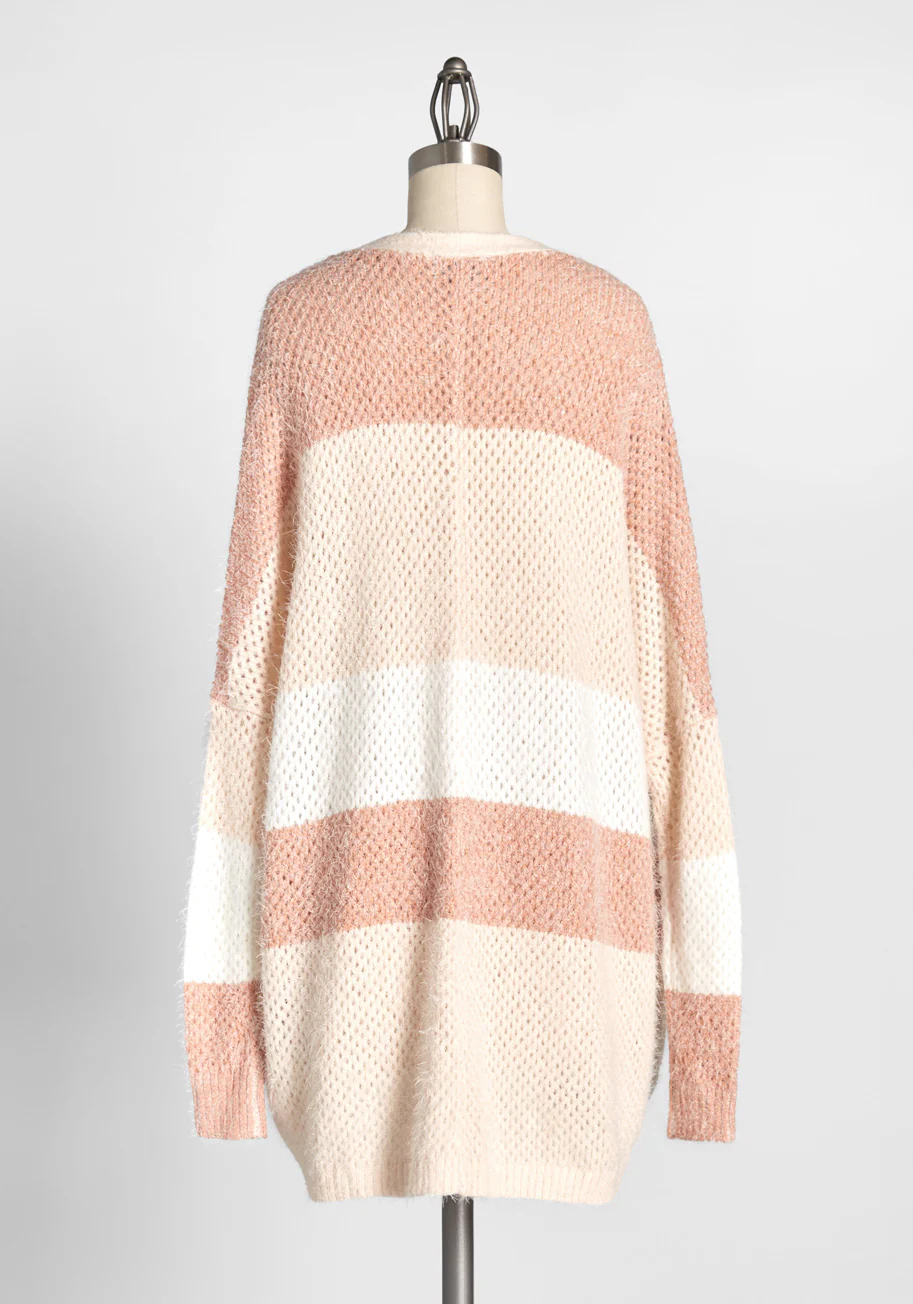 Sorbet Stripes Cardigan - Olabens