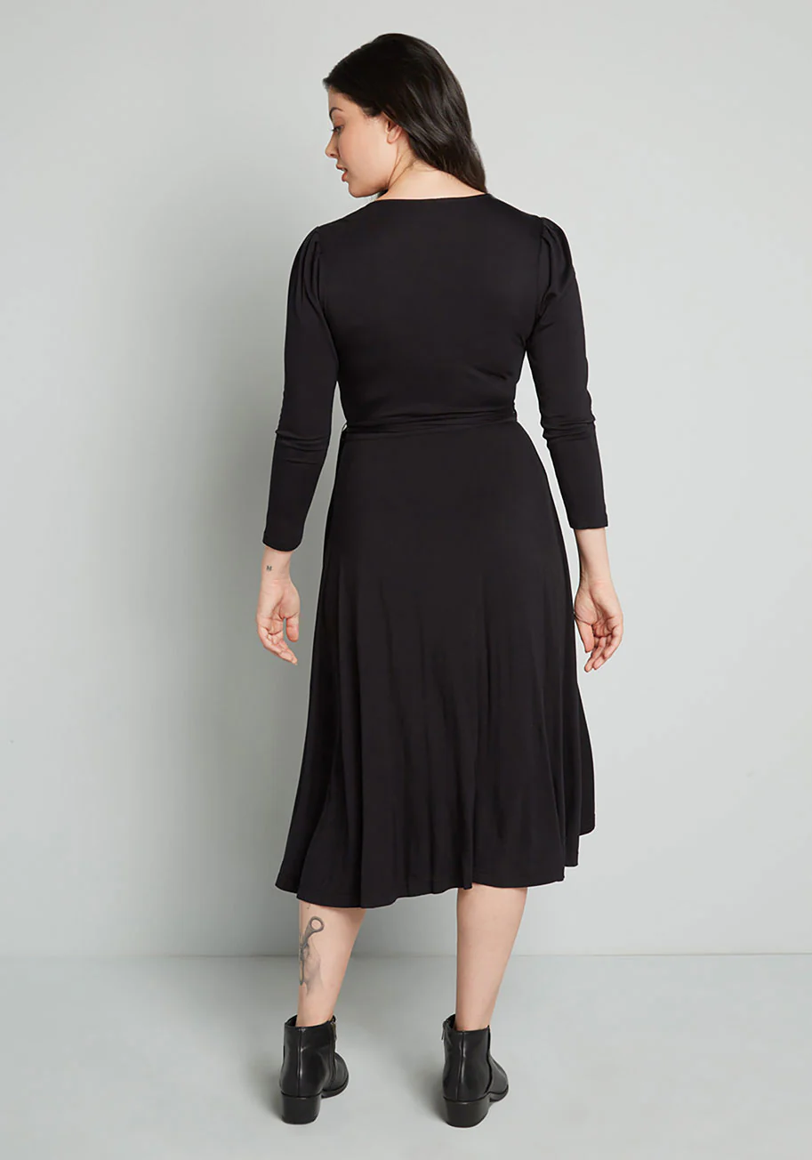 This Is My Moment Wrap Dress - Olabens