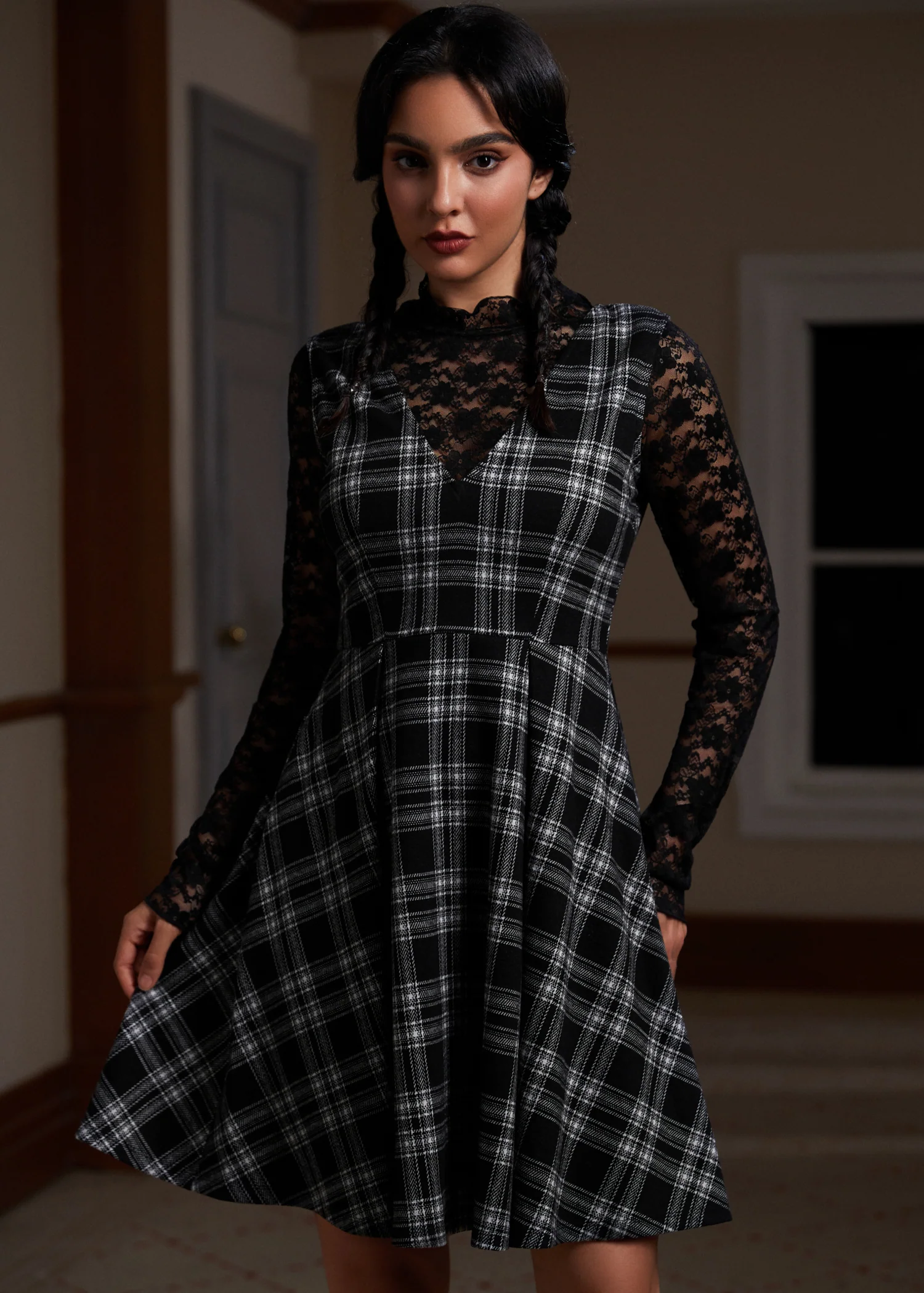 Cute as a Nutmeg Fit & Flare Dress - Olabens