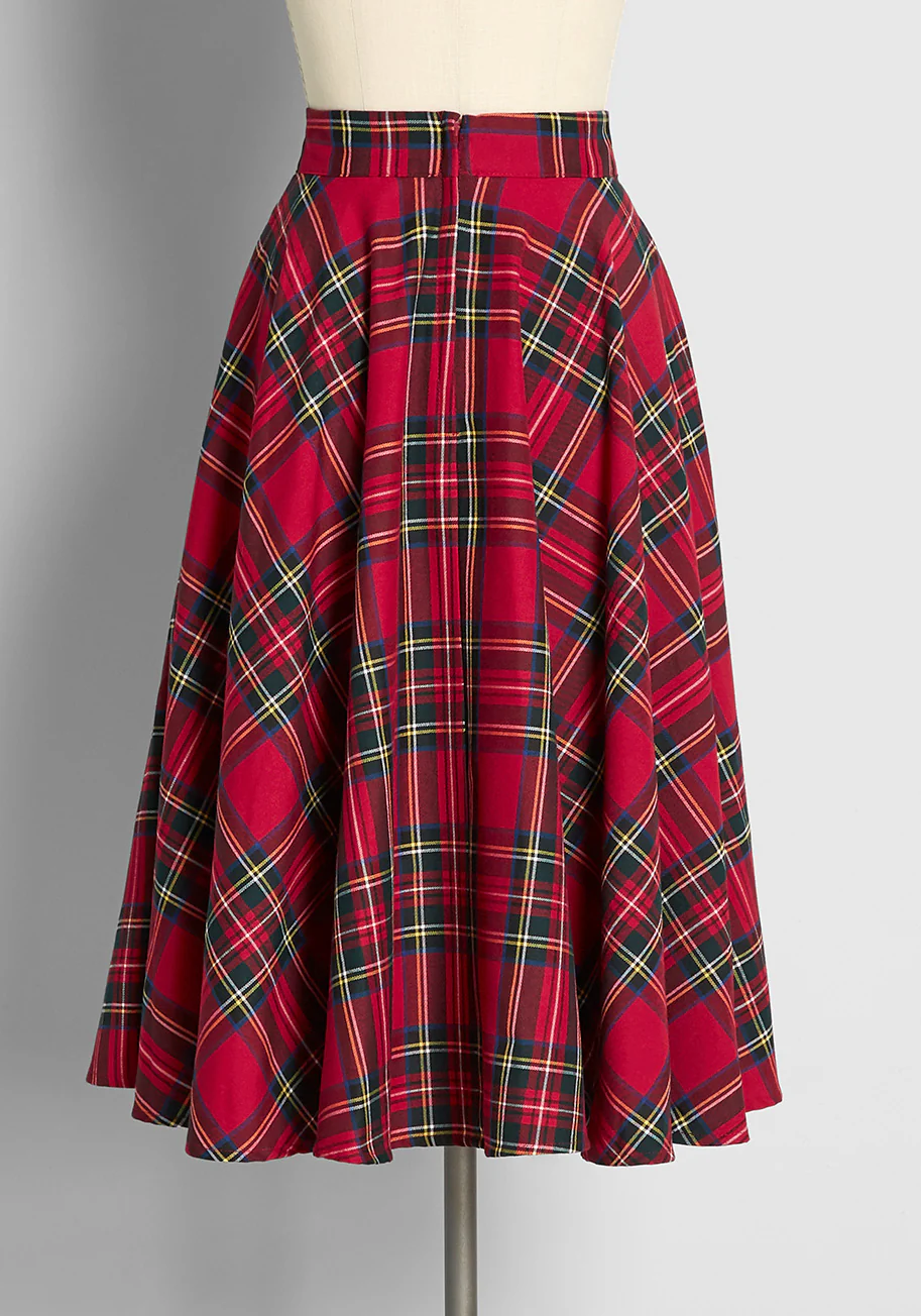 Joy to the Twirl Swing Skirt - Olabens