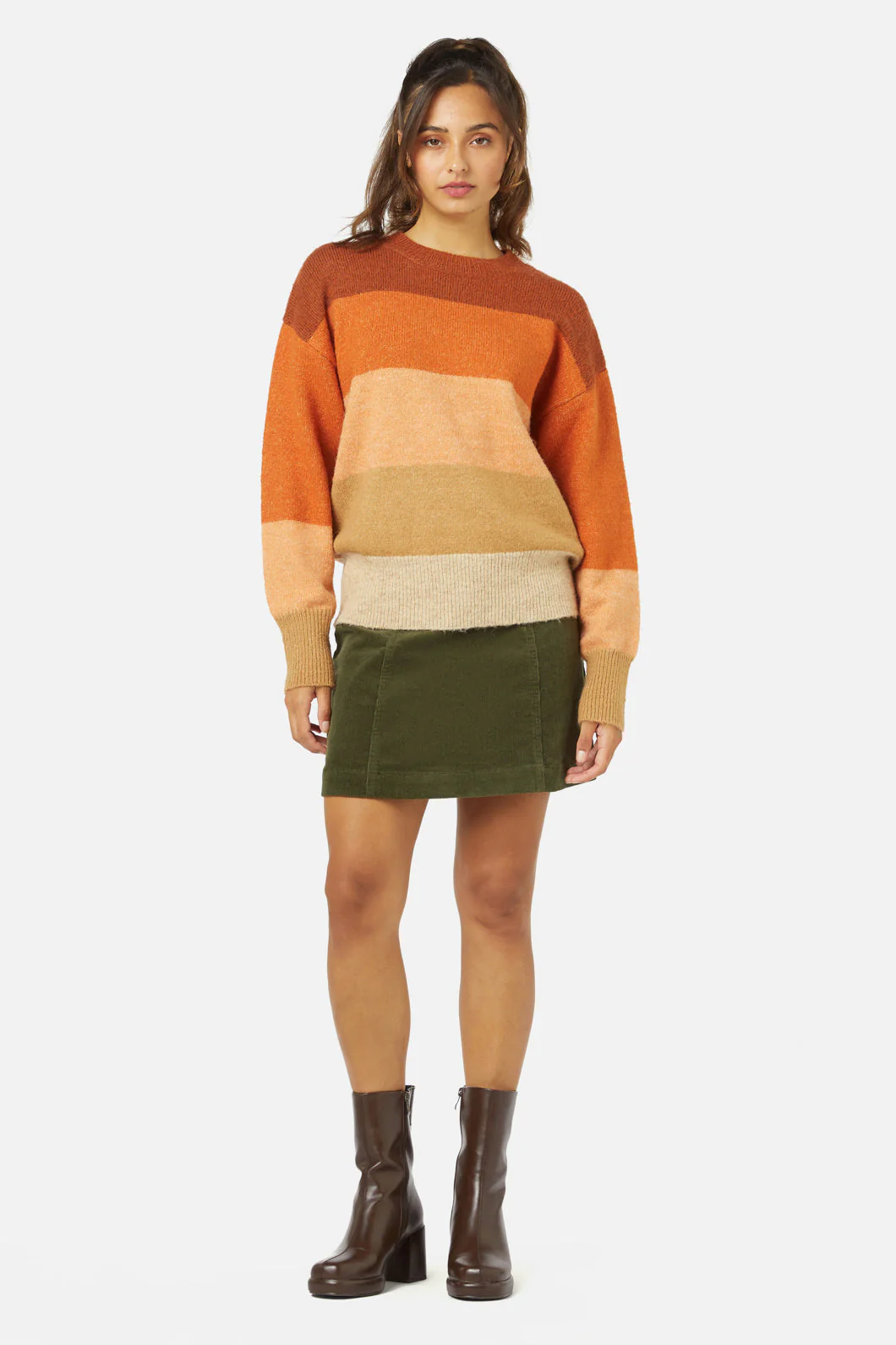 Iona Stripe Sweater - Olabens