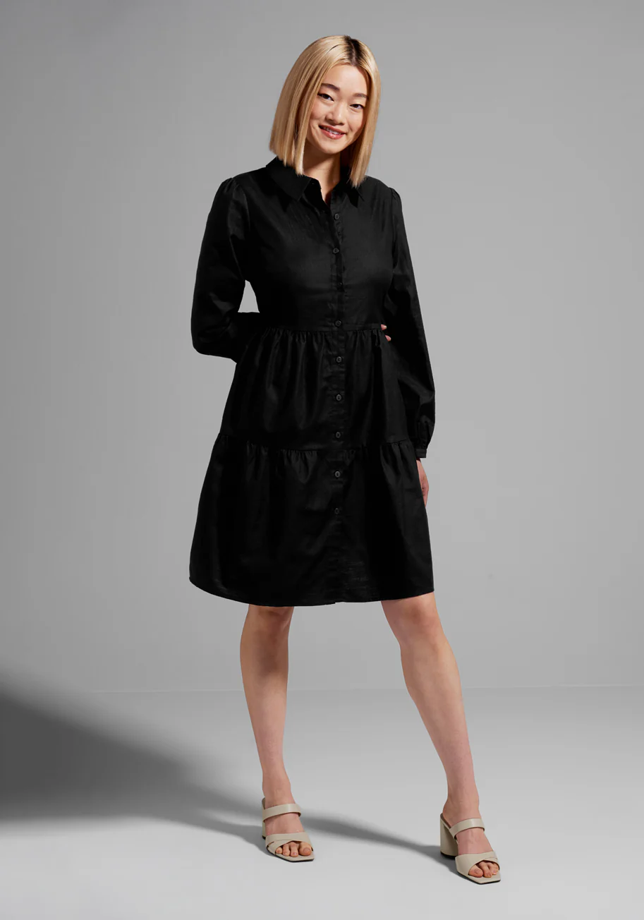 Take Me Anywhere Shirt Dress - Olabens