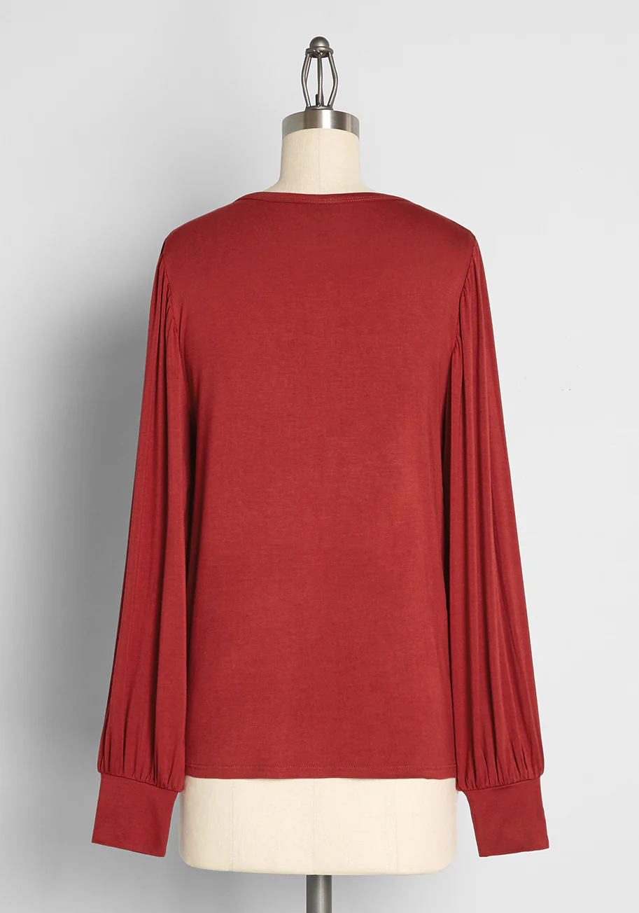 Beyond Basic Long Sleeve Top - Olabens