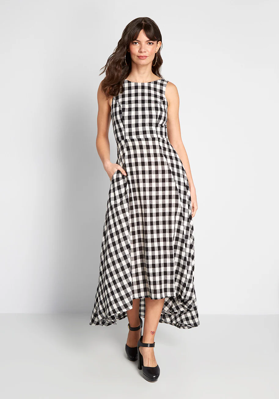 Picnic by the Pond Midi Dress - Olabens